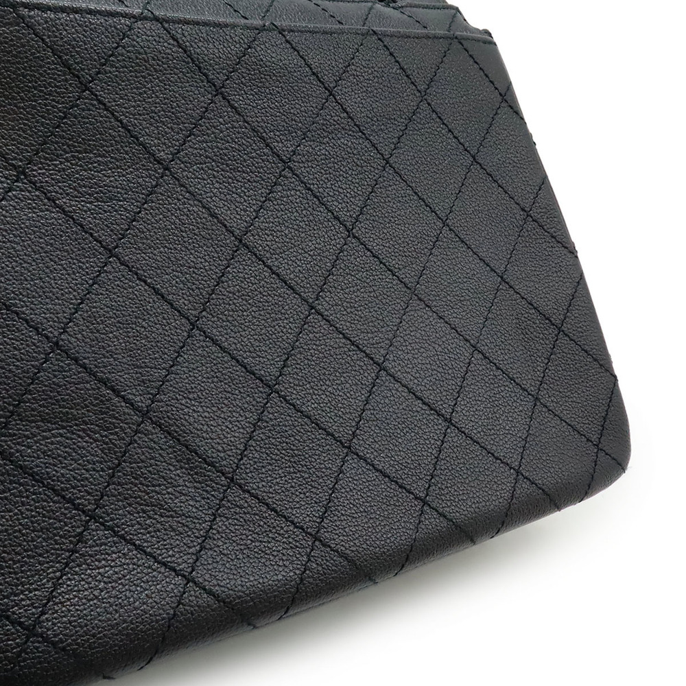 CHANEL Black Leather Shoulder Bag - Picture 10 of 10